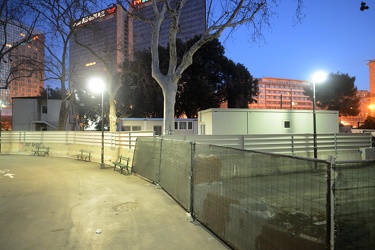 Genova - i giardini davanti alla stazione Brignole