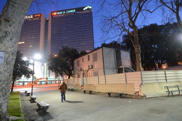 Genova - i giardini davanti alla stazione Brignole