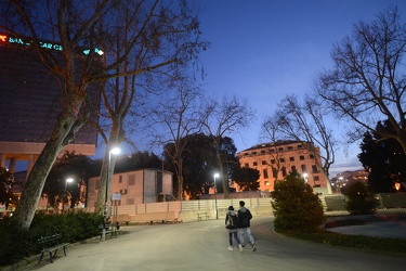 Genova - i giardini davanti alla stazione Brignole
