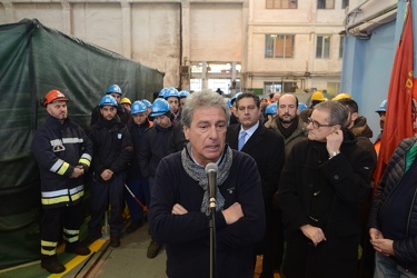 Genova, ilva cornigliano - commemorazione omicidio Guido Rossa n