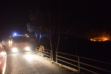 Genova - incendio Monte Moro