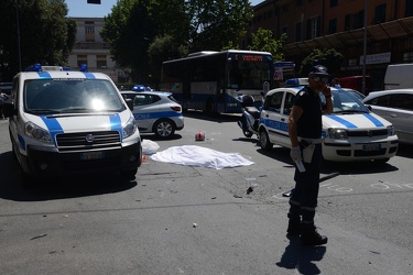 Genova - incidente mortale in via Soliman a Sestri Ponente