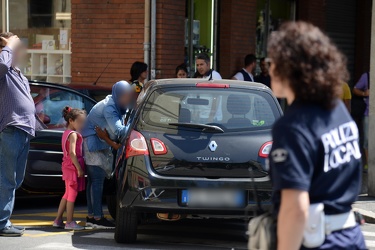 Genova - incidente mortale in via Soliman a Sestri Ponente