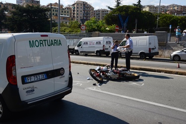 Genova - Incidente mortale a Sampierdarena