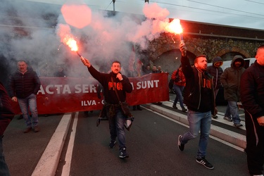 Genova, Cornigliano - altra giornata di agitazione per i lavorat