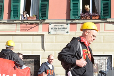 Genova - giornata di corteo per i lavoratori ILVA