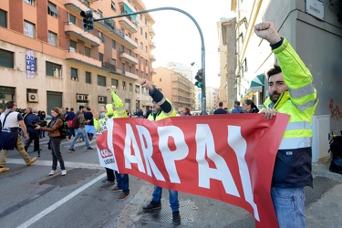 Genova - giornata di corteo per i lavoratori ILVA
