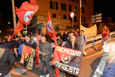 Genova Pegli, Multedo - ennesima protesta dei residenti anti mig