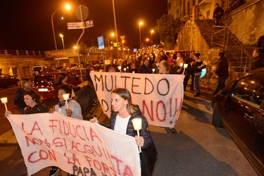 Genova Pegli, Multedo - ennesima protesta dei residenti anti mig