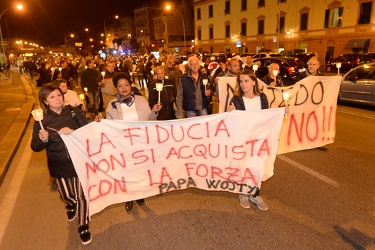 Genova Pegli, Multedo - ennesima protesta dei residenti anti mig