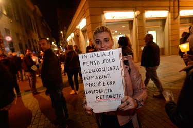 Genova Pegli, Multedo - ennesima protesta dei residenti anti mig