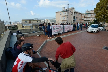 Genova Pegli, Multedo - ennesima protesta dei residenti anti mig