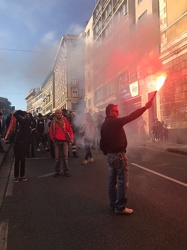 Genova - presidio anti fascista in via SS Giacomo e Filippo