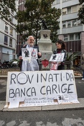 protesta azionisti Carige tribunale 052017-7761