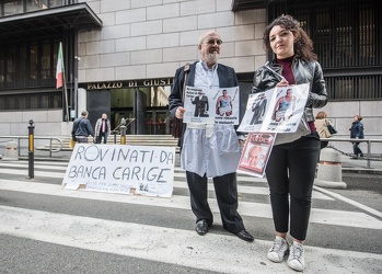 protesta azionisti Carige tribunale 052017-7819