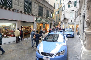 Genova, centro storico - sequestro beni confiscati alla mafia