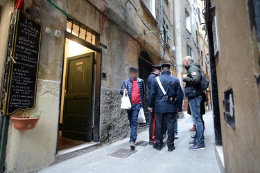 Genova, centro storico - sequestro beni confiscati alla mafia