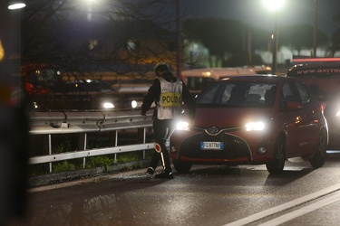 Genova - Sparatoria sulla rampa autostradale di Pegli