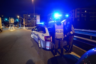 Genova - Sparatoria sulla rampa autostradale di Pegli