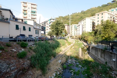Genova - situazione torrenti inizio Settembre 2017