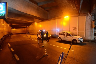Genova, tunnel casacce - calcinacci e traffico bloccato