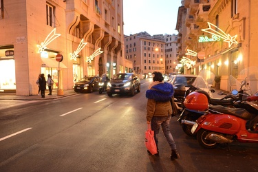 Genova, via Macaggi - attraversamenti pedonali