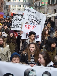 Studenti manifestazione razzismo-4267