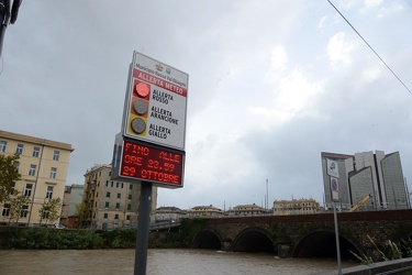 Genova - allerta maltempo rossa