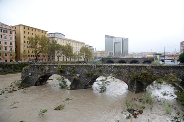 Genova - allerta maltempo rossa