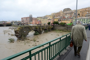 Genova - allerta maltempo rossa