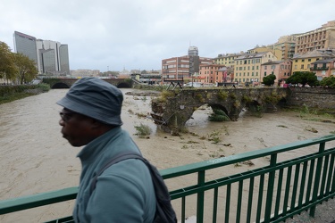 Genova - allerta maltempo rossa