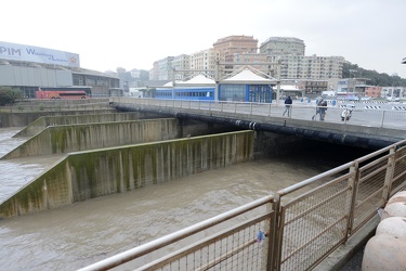 Genova - allerta maltempo rossa