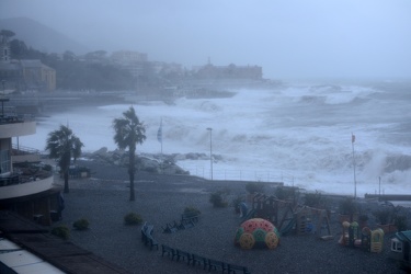 Genova - allerta maltempo rossa