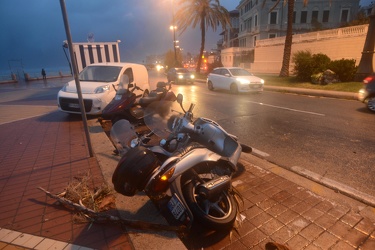 Genova - allerta maltempo rossa