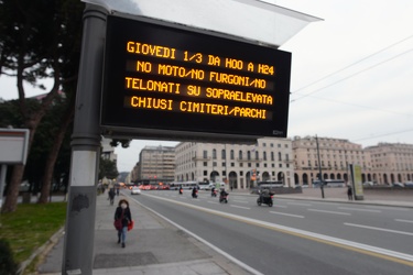 Genova - allerta neve arancione per domani