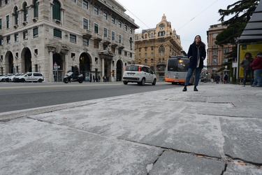 Genova - allerta neve arancione per domani