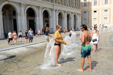 Genova - ancora caldo torrido nei primi giorni di agosto