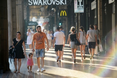 Genova - ancora caldo torrido nei primi giorni di agosto