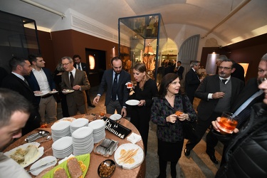 Genova, galata museo del mare - aperitivo di Natale degli agenti