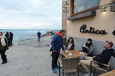 Genova, Boccadasse dopo la violenta mareggiata dei giorni scorsi