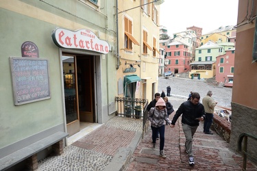 Genova, Boccadasse dopo la violenta mareggiata dei giorni scorsi