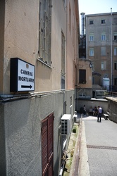 Genova, obitorio San Martino - camere mortuarie