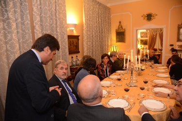 Genova, Carignano - cena a casa avvocato con sindaco Marco Bucci