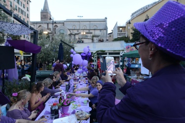 Genova, giardini luzzati - la cena colorata per i diritti gay LG