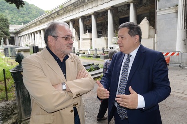 Genova - cimitero staglieno - commemorazione partigiani 