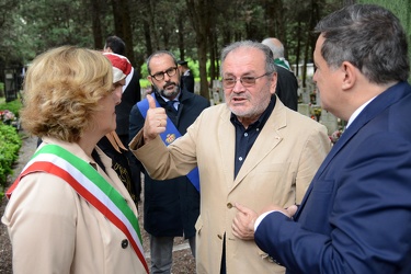 Genova - cimitero staglieno - commemorazione partigiani 