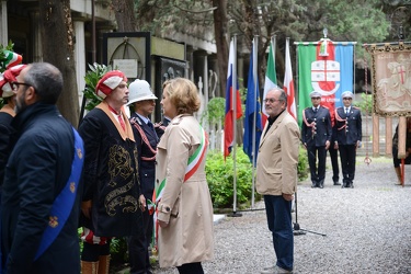 Genova - cimitero staglieno - commemorazione partigiani 