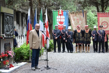 Genova - cimitero staglieno - commemorazione partigiani 