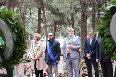 Genova - cimitero staglieno - commemorazione partigiani 