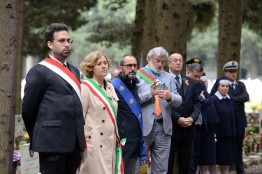 Genova - cimitero staglieno - commemorazione partigiani 